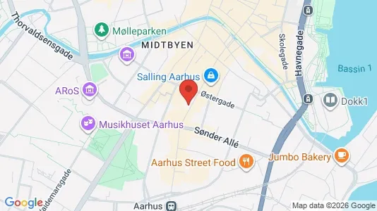 Toimistotilat Vuokrattavana i Aarhus C - Kuva Google Street Viewstä