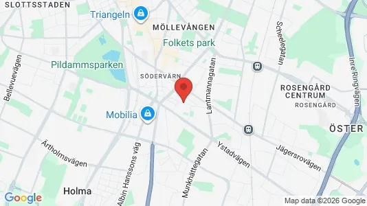 Winkels te huur i Sofielund - Foto uit Google Street View