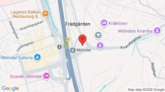 Kontorlokaler til leje i Mölndal - Foto fra Google Street View