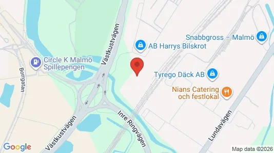 Kontorlokaler til leje i Malmø Centrum - Foto fra Google Street View