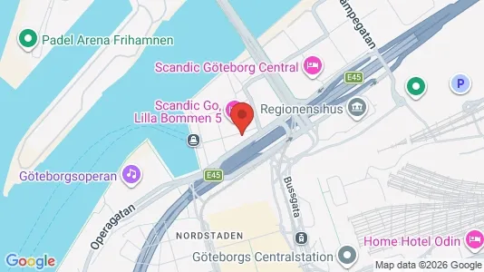 Kontorlokaler til leje i Gøteborg Centrum - Foto fra Google Street View