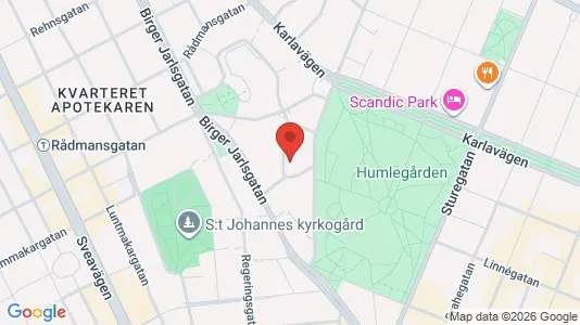 Toimistotilat Vuokrattavana i Östermalm - Kuva Google Street Viewstä