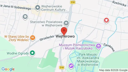 Lokaler til leie i Wejherowski – Bilde fra Google Street View