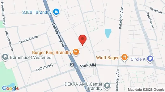 Kontorlokaler til leje i Brøndby - Foto fra Google Street View
