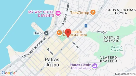 Liikekiinteistöt Myynnissä i Patras - Kuva Google Street Viewstä