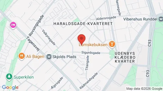 Espacios de oficina En alquiler i Nørrebro - kort over placeringen