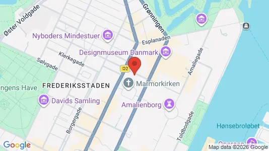 Büros zur Miete i Kopenhagen K – Foto von Google Street View