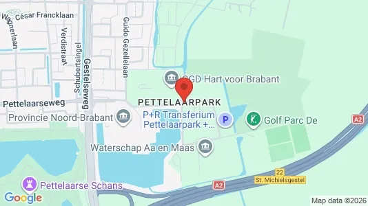 Kontorlokaler til leje i Den Bosch - kort over placeringen