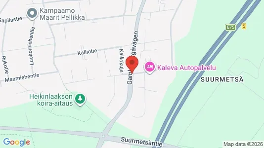 Lokaler til salg i Helsinki Koillinen - kort over placeringen