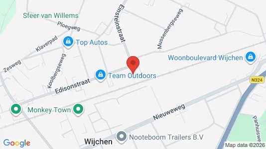 Commercial properties for rent i Wijchen - Photo from Google Street View