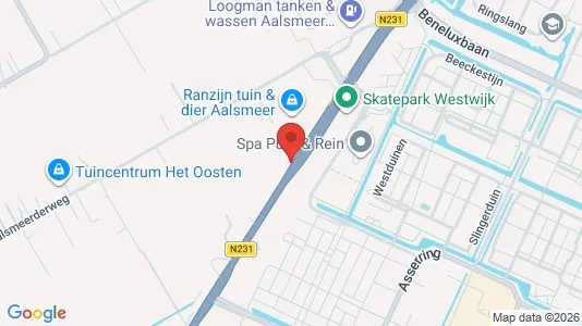Liikekiinteistöt Vuokrattavana i Aalsmeer - Kuva Google Street Viewstä