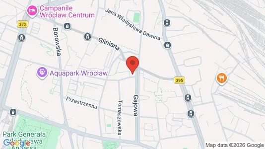 Kontorlokaler til leje i Wrocław - Foto fra Google Street View