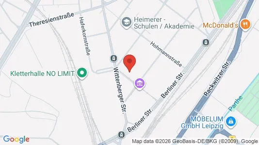 Kontorlokaler til leje i Leipzig - Foto fra Google Street View