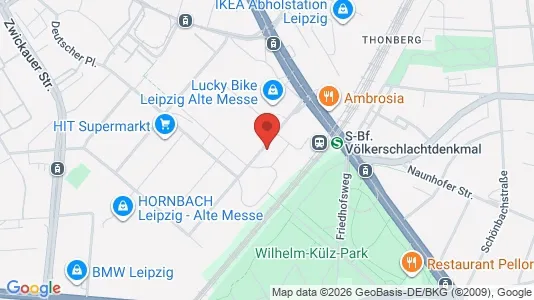 Büros zur Miete i Leipzig – Foto von Google Street View