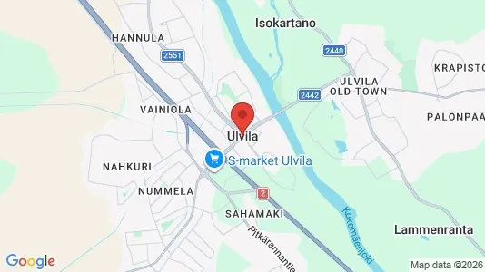 Gewerbeflächen zur Miete i Ulvila – Foto von Google Street View