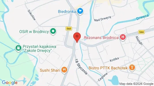 Lokaler til leie i Brodnicki – Bilde fra Google Street View