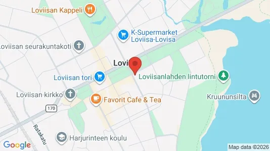 Gewerbeflächen zum Kauf i Loviisa - kort over placeringen