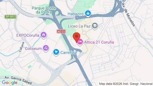 Coworking-tilat Vuokrattavana i A Coruña - Kuva Google Street Viewstä