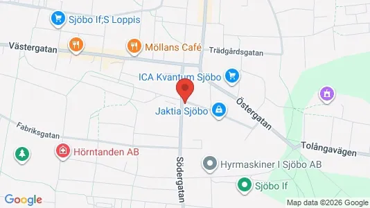 Gewerbeflächen zur Miete i Sjöbo – Foto von Google Street View