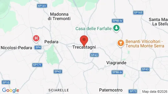 Kaupat Vuokrattavana i Trecastagni - Kuva Google Street Viewstä