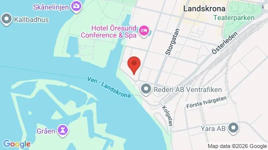 Büros zur Miete i Landskrona - kort over placeringen