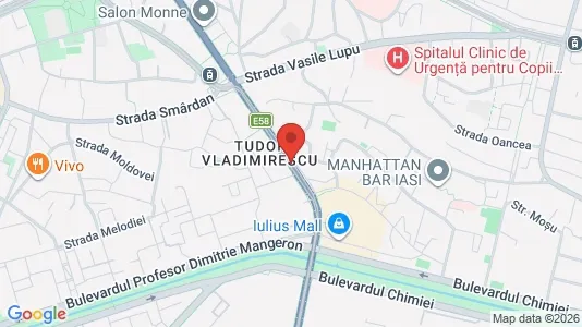 Kontorlokaler til leje i Iaşi - Foto fra Google Street View