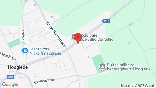 Kontorlokaler til leje i Hooglede - Foto fra Google Street View