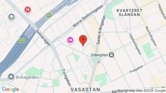 Lokale biurowe Do wynajęcia i Vasastan - kort over placeringen