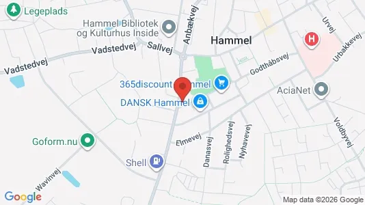 Bedrijfsruimtes te koop i Hammel - Foto uit Google Street View