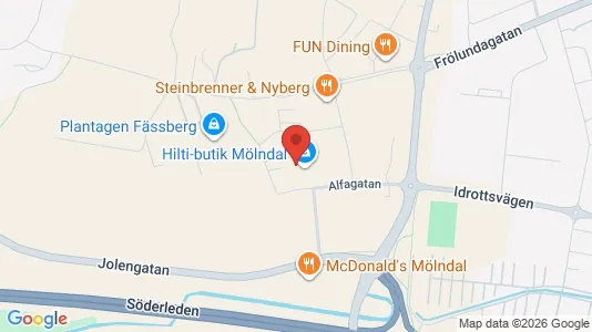 Office spaces for rent i Mölndal - Photo from Google Street View