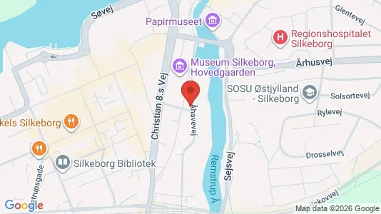 Kontorer til leie i Silkeborg – Bilde fra Google Street View