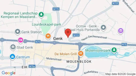 Liikekiinteistöt Vuokrattavana i Genk - Kuva Google Street Viewstä