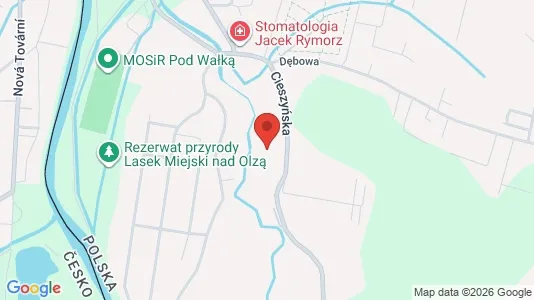 Lokaler til leje i Cieszyński - Foto fra Google Street View