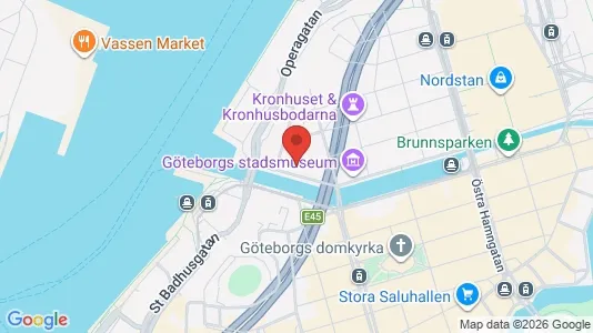 Kontorlokaler til leje i Gøteborg Centrum - Foto fra Google Street View