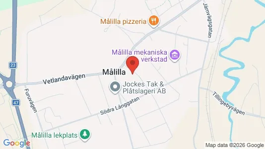 Nieruchomości komercyjne Na sprzedaż i Hultsfred - kort over placeringen