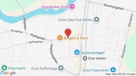 Commercial properties for sale i Orsa - Photo from Google Street View