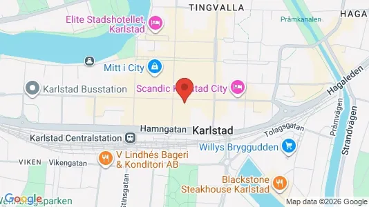 Kontorlokaler til leje i Karlstad - Foto fra Google Street View