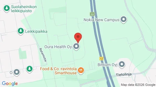 Kontorlokaler til leje i Oulu - Foto fra Google Street View