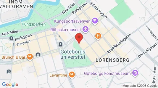 Kontorlokaler til leje i Gøteborg Centrum - Foto fra Google Street View
