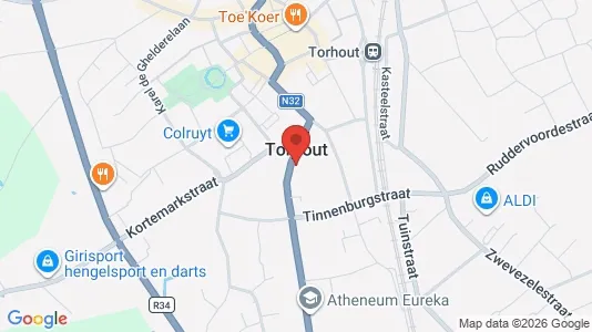 Büros zur Miete i Torhout – Foto von Google Street View