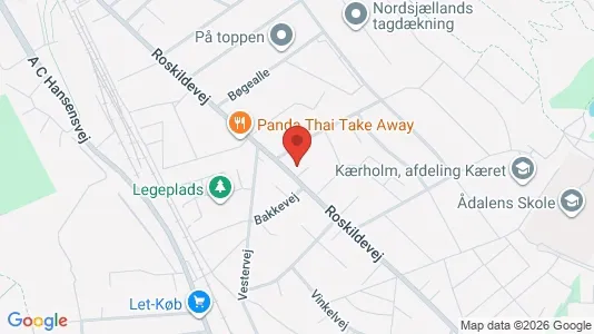 Lager zur Miete i Frederikssund – Foto von Google Street View