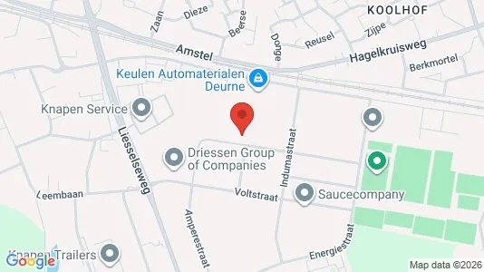 Varastot Myynnissä i Deurne - Kuva Google Street Viewstä