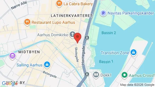 Kontorer til leie i Aarhus C – Bilde fra Google Street View