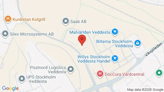 Kontorlokaler til leje i Järfälla - Foto fra Google Street View