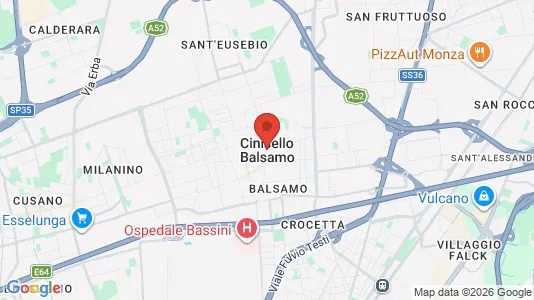 Butikslejemål til leje i Cinisello Balsamo - kort over placeringen