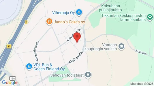 Lager zur Miete i Vantaa – Foto von Google Street View