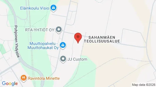 Industrial properties for rent i Hyvinkää - kort over placeringen