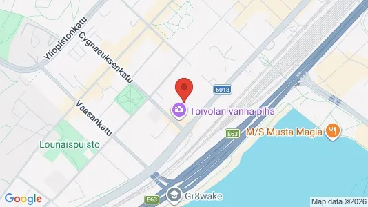 Gewerbeflächen zur Miete i Jyväskylä - kort over placeringen