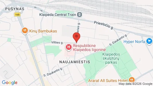 Propiedades comerciales En alquiler i Klaipėda - Foto de Google Street View