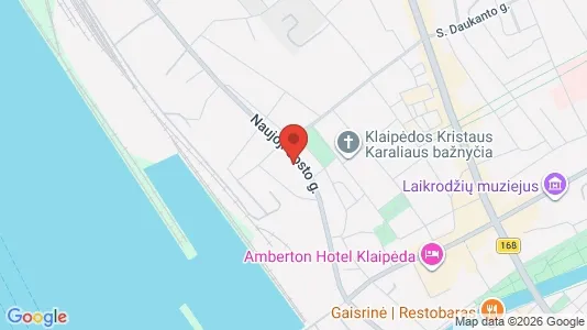 Lokaler til leje i Klaipėda - kort over placeringen